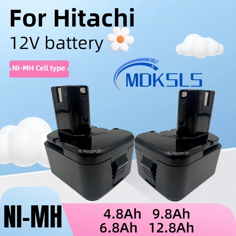 12V 4800mah/6800mah/9800mah/12800mAh Rechargeable Battery For B1220BL EB1214S CD4D DH15DV C5D WR12DMR Cordless Drill Batterys