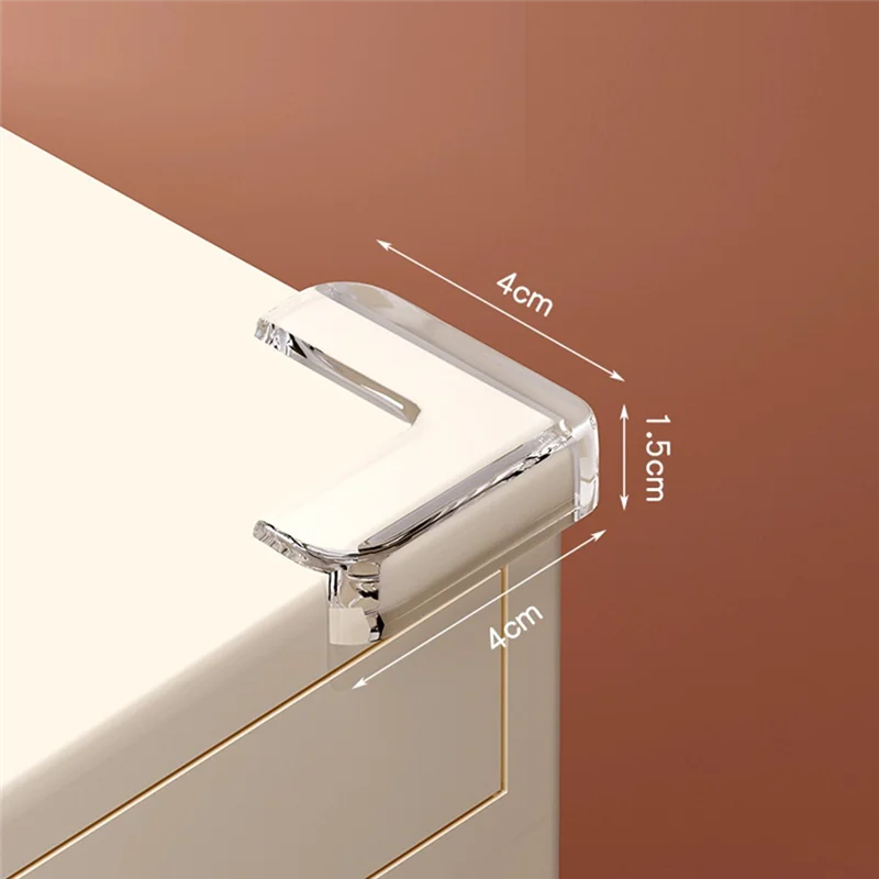 L-Shaped Anti-Collision Protective Cover Soft Desk Edge Protective Cover Anti-Collision Protective Cover-[Qahk]