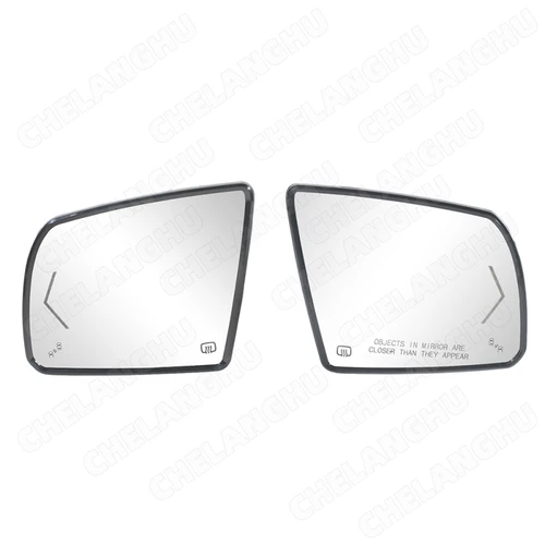 Imagen 2 del producto Ajuste para Toyota Tundra Sequoia 2008 2009 2010 2011 2012 2013 2014 2015 2016 2017 2018 espejo lateral de puerta de coche de cristal con punto ciego