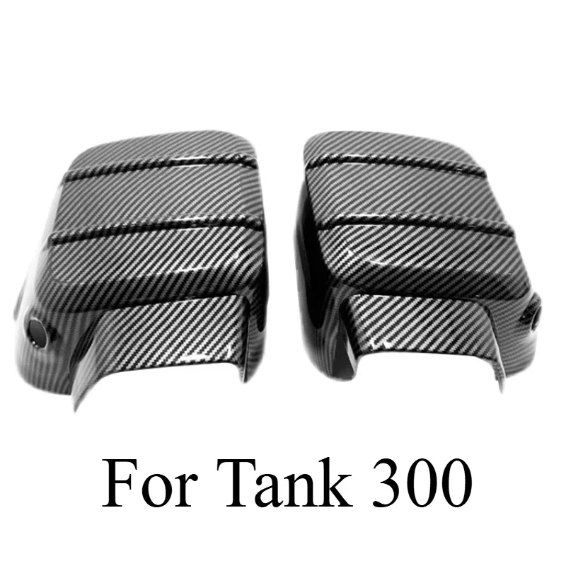 

For Tank 300 Rearview Mirror Cover Modified Exterior Accessories Rearview Mirror Protective Cover Accessories Black Technology