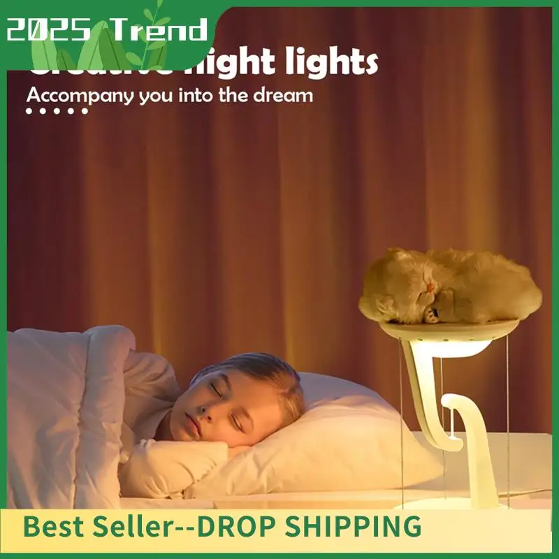 

AD33 HOT LED Wireless Charging Desk Lamp With Touch Control For Bedroom - Floating Design Novelty Night Light