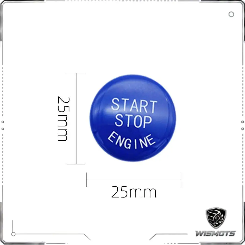 E70 E90 Car Start Stop Push Button Cap Replacement For BMW E 3 X1 X5 X6 Series E71 E89 E84 E60 Engine Ignition Switch Key Cover