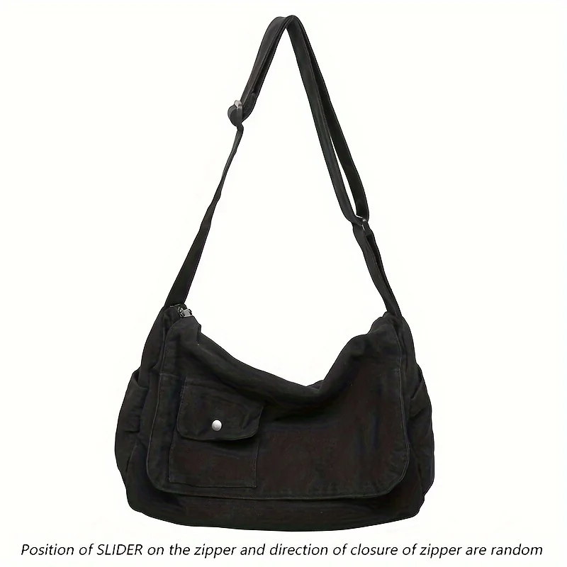 NONE Canvas Messenger Bag 6