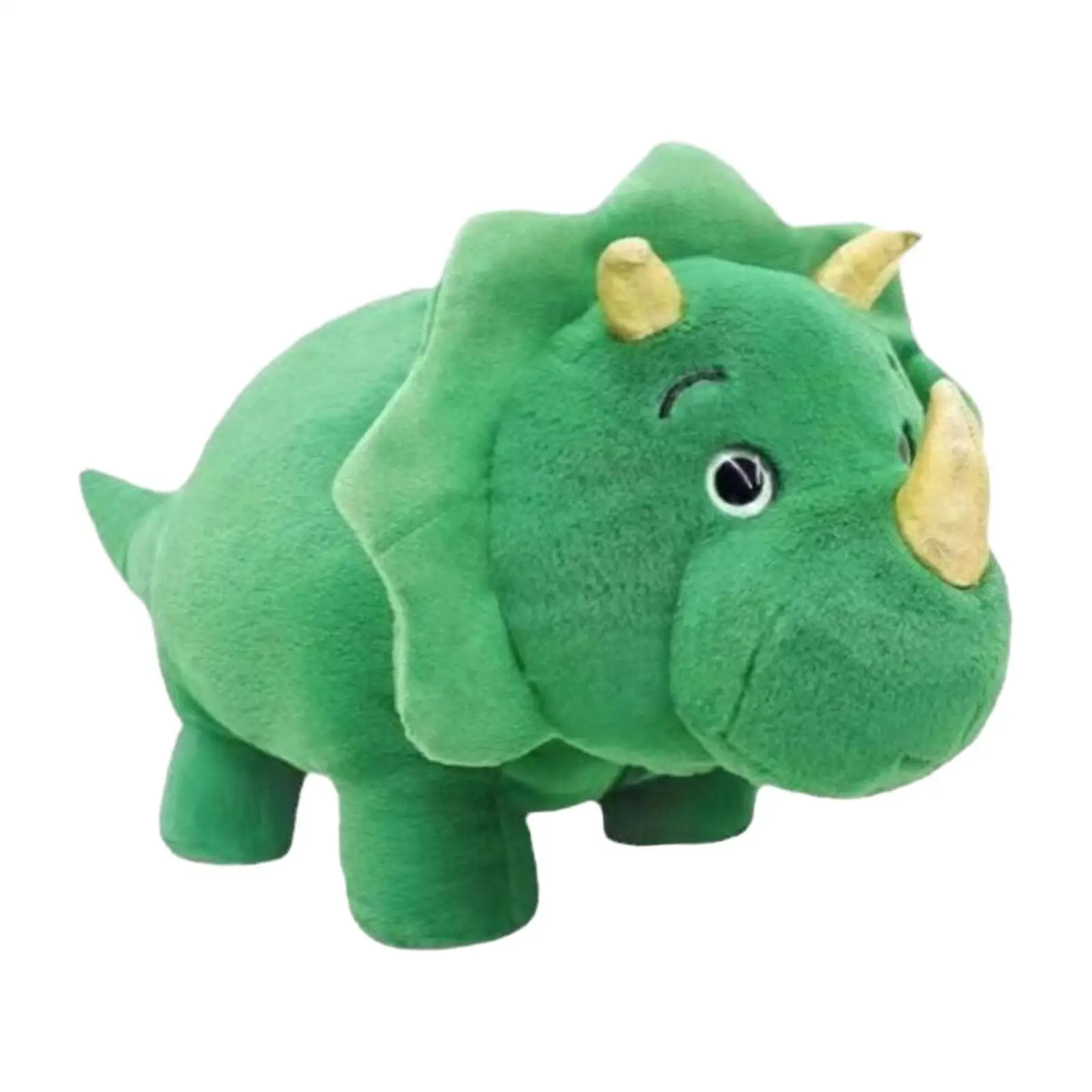 Triceratops Stuffed Toy 50cm Plush Dinosaur Doll for Family Children Adults