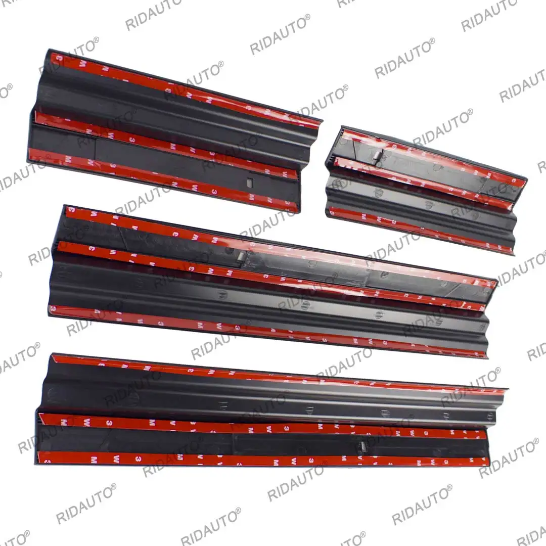 Door Sill Scuff Plate Protector Trim Pedal Sticker Accessories Car Pickup Threshold Strip For NISSAN NAVARA NP300 2016 - 2023