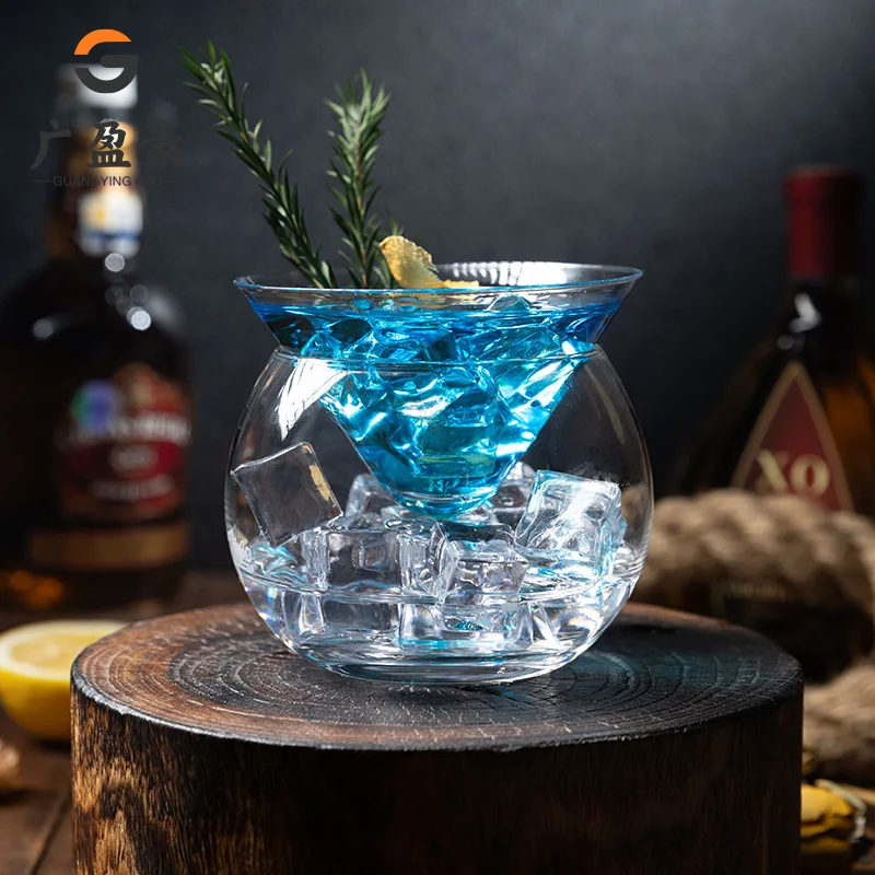 

Элитный набор для коктейлей из хрустального стекла: бокалы для мартини и шейкер для молекулярной коктейльной артизанаты, барные принадлежности для домашнего бара и вечеринок