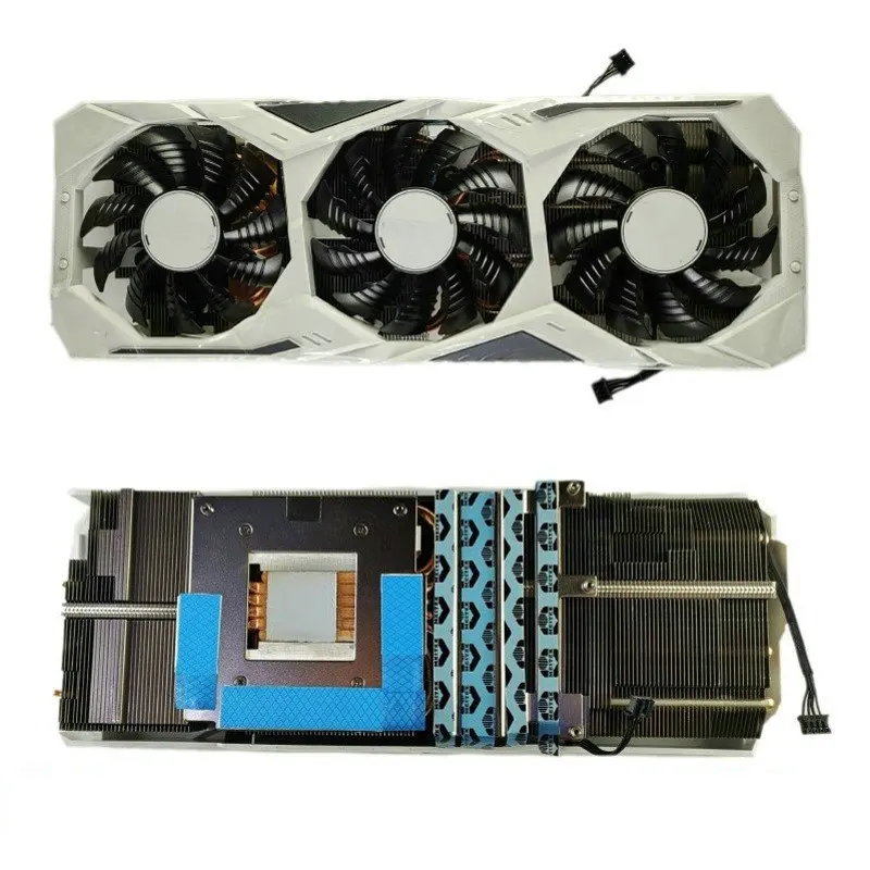 Nieuwe Radiator Koeler voor Gigabyte RTX 2080 RTX 2070 SUPER GAMING OC Videokaart wit