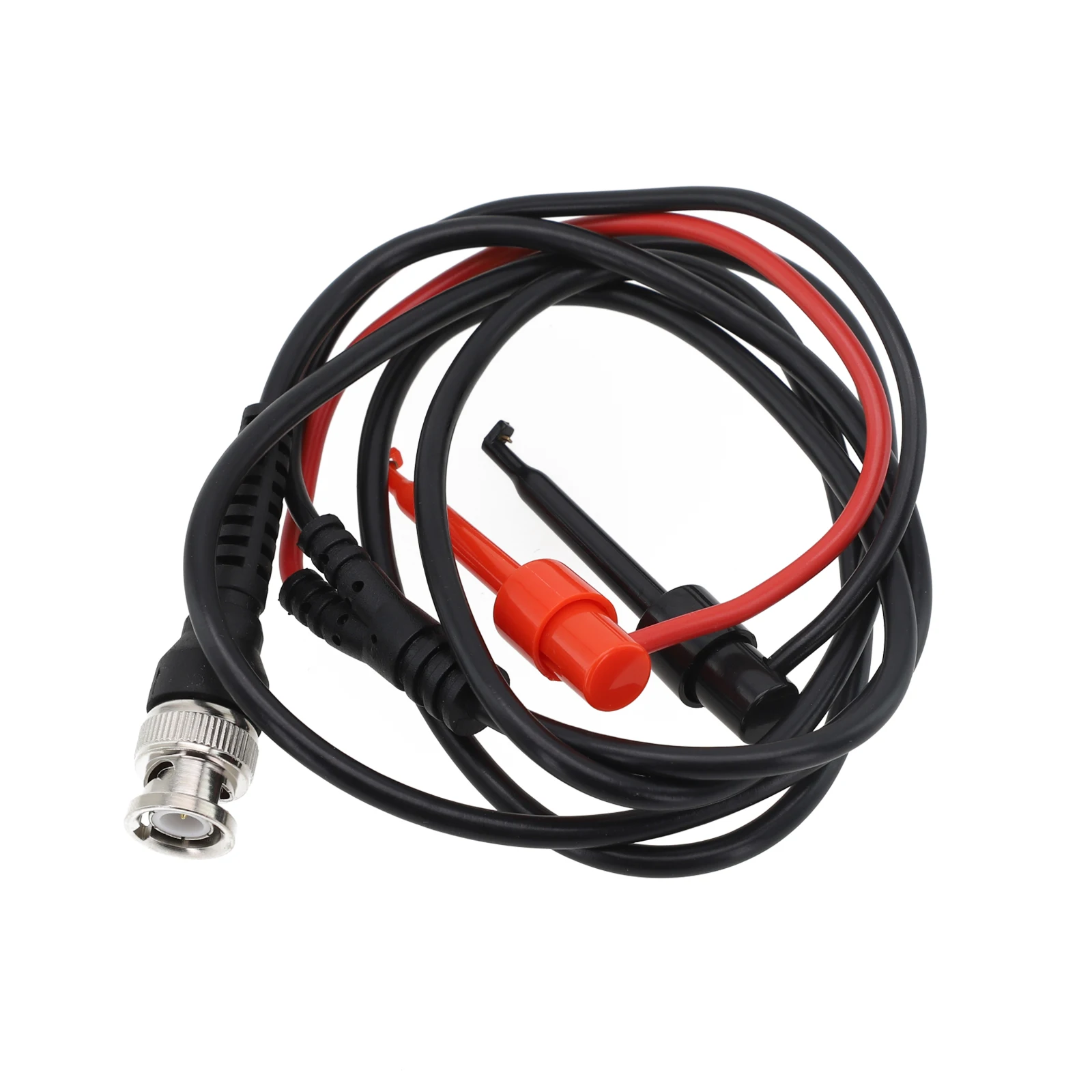 

BNC Test Hook Cable P1007 with Two Mini Probes for Oscilloscope Testing in Industrial and Educational Settings