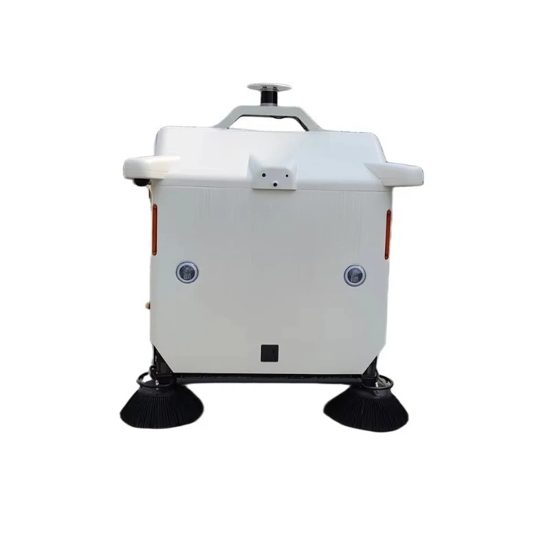 Autonomous Street Sweeper Robot Three-In-One