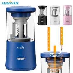 Electric Automatic Pencil Sharpener Heavy Duty USB Mechanical for Kids School Stationery Office Home Supply