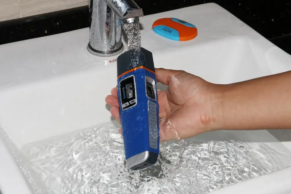 رائجة البيع JWM IP67 مقاوم للماء حارس الأمن نظام جولة دورية جهاز قارئ بصمات الأصابع عصا مع مصباح يدوي البرمجيات #4