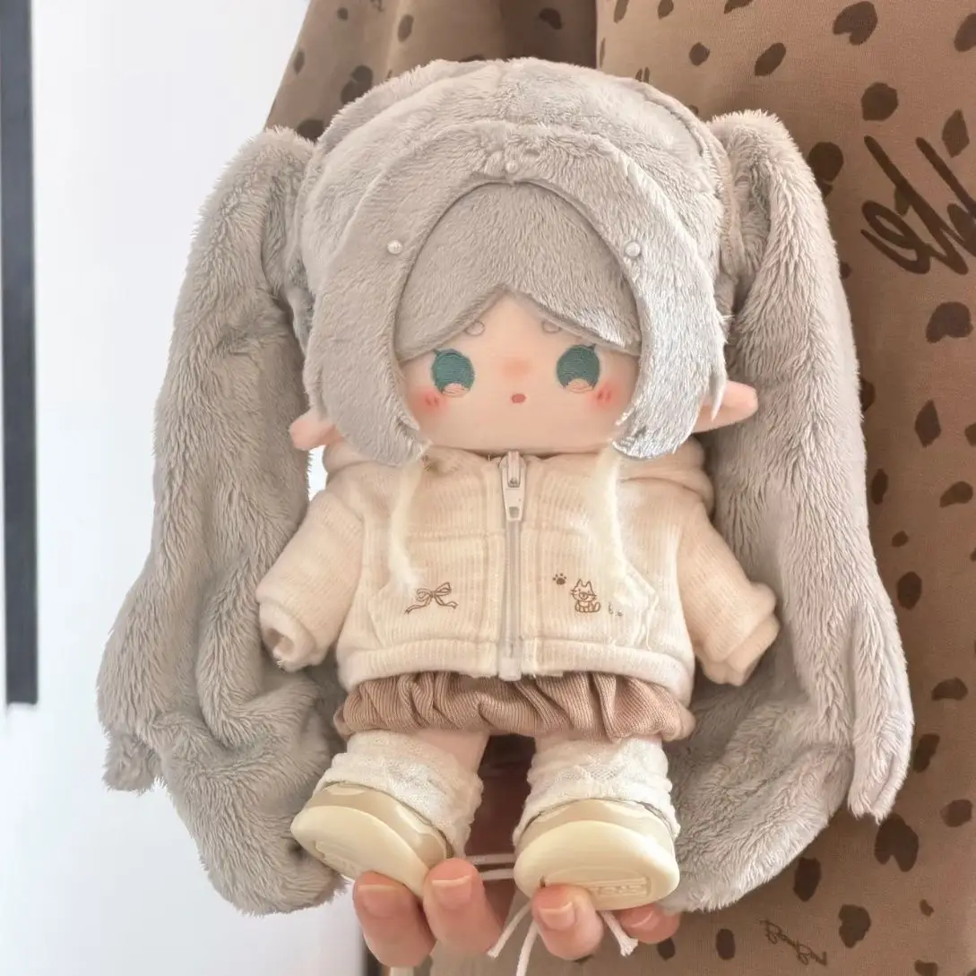 Frieren: Beyond Journey's End, Peluche de Anime de 20 cm con Esqueleto, Muñeca de Peluche con Ropa Intercambiable, Regalos de Cumpleaños