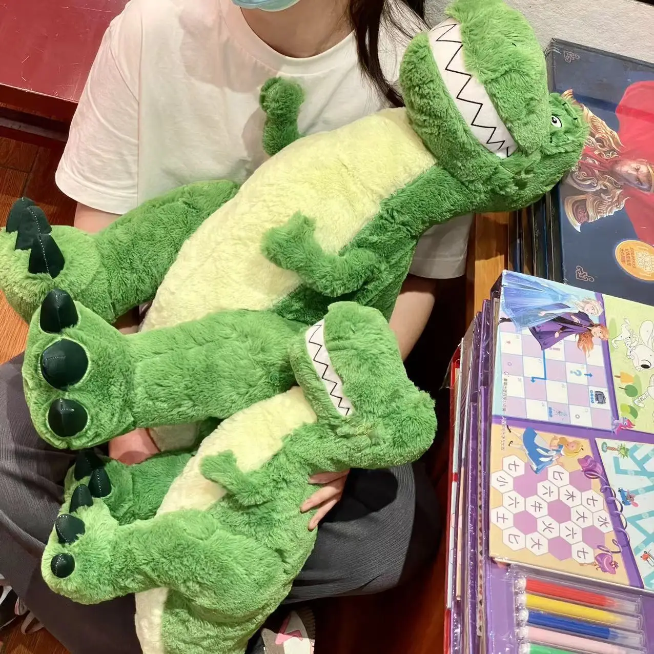 Toy Story Rex 50/70 cm peluche peluche le dinosaure Rex vert garçon poupée Rex dinosaure peluche enfants cadeau doux oreiller jouets cadeau