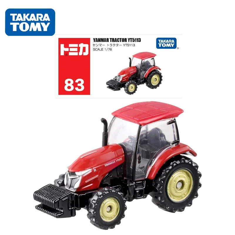 

TAKARA TOMY Tomica 1/76 NO.83 YANMAR TRACTOR YT5113 Car Mini Diecast Alloy Model Car Toy Metal Gifts for Children Boys