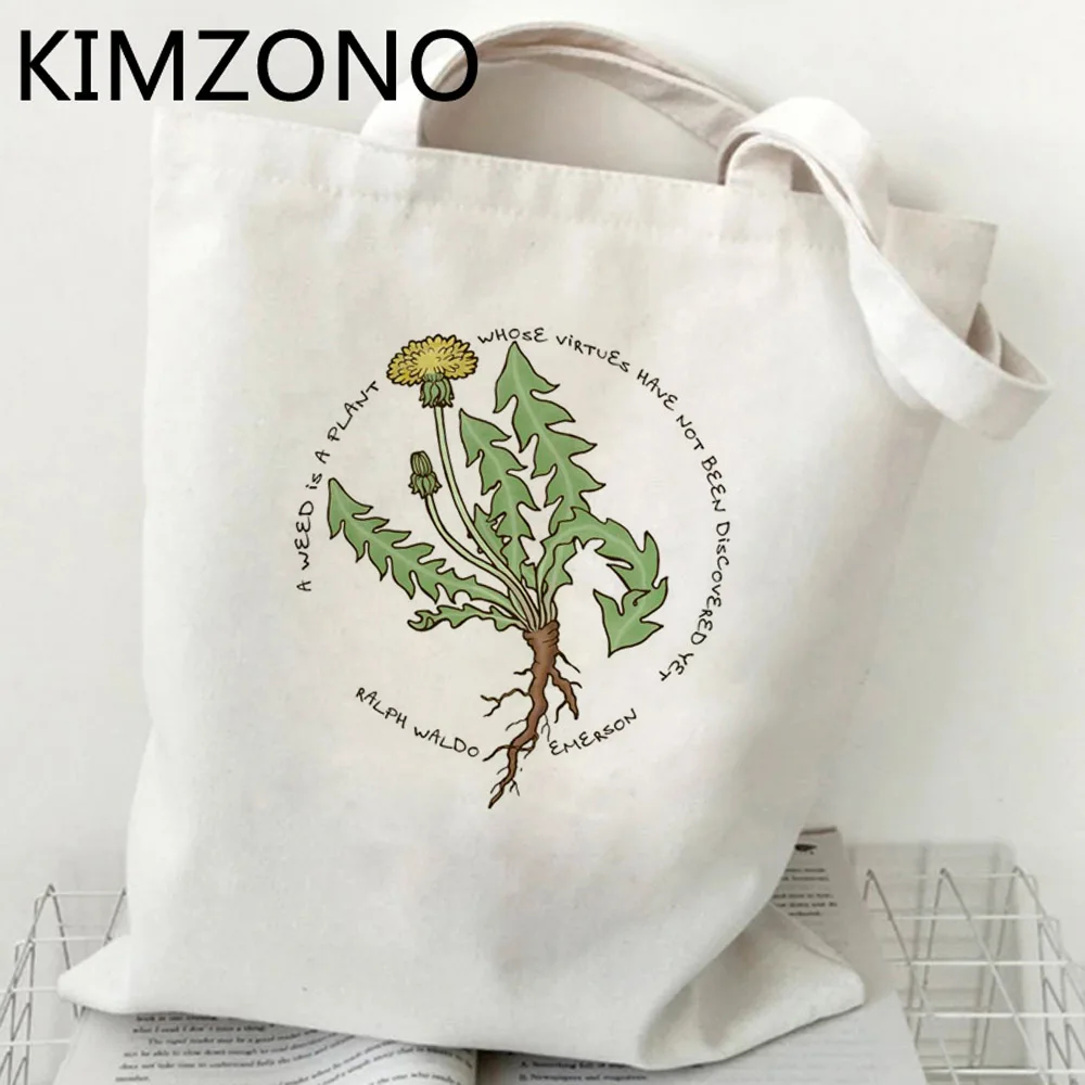 Dandelion shopping bag jute bag shopper shopping bolsa tote canvas bag sacola cloth bolsas reutilizables ecobag sac tissu