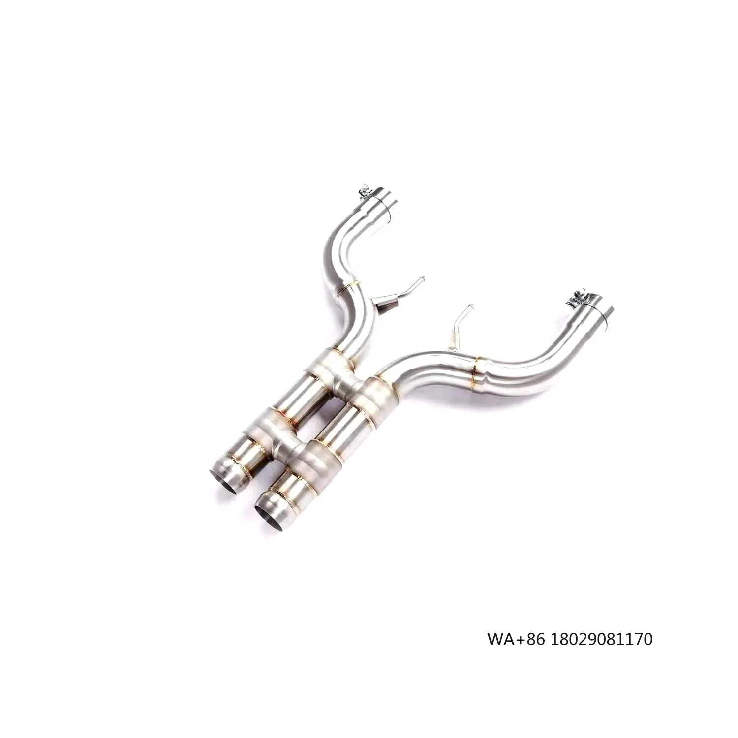 Loud Sound Downpipe With Heat Shield and Perfect Fitment for  W222 S320 S400 S450 3.0T 2014-2018 Header