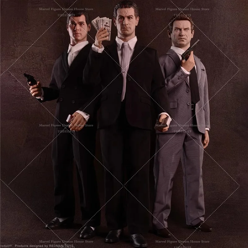 

REDMAN TOYS RM057/058/59 1/6 Scale Good Guys Jimmy Tommy Henry Gangster Criminal Movie 12-inch Full Set Action Figure Soldier