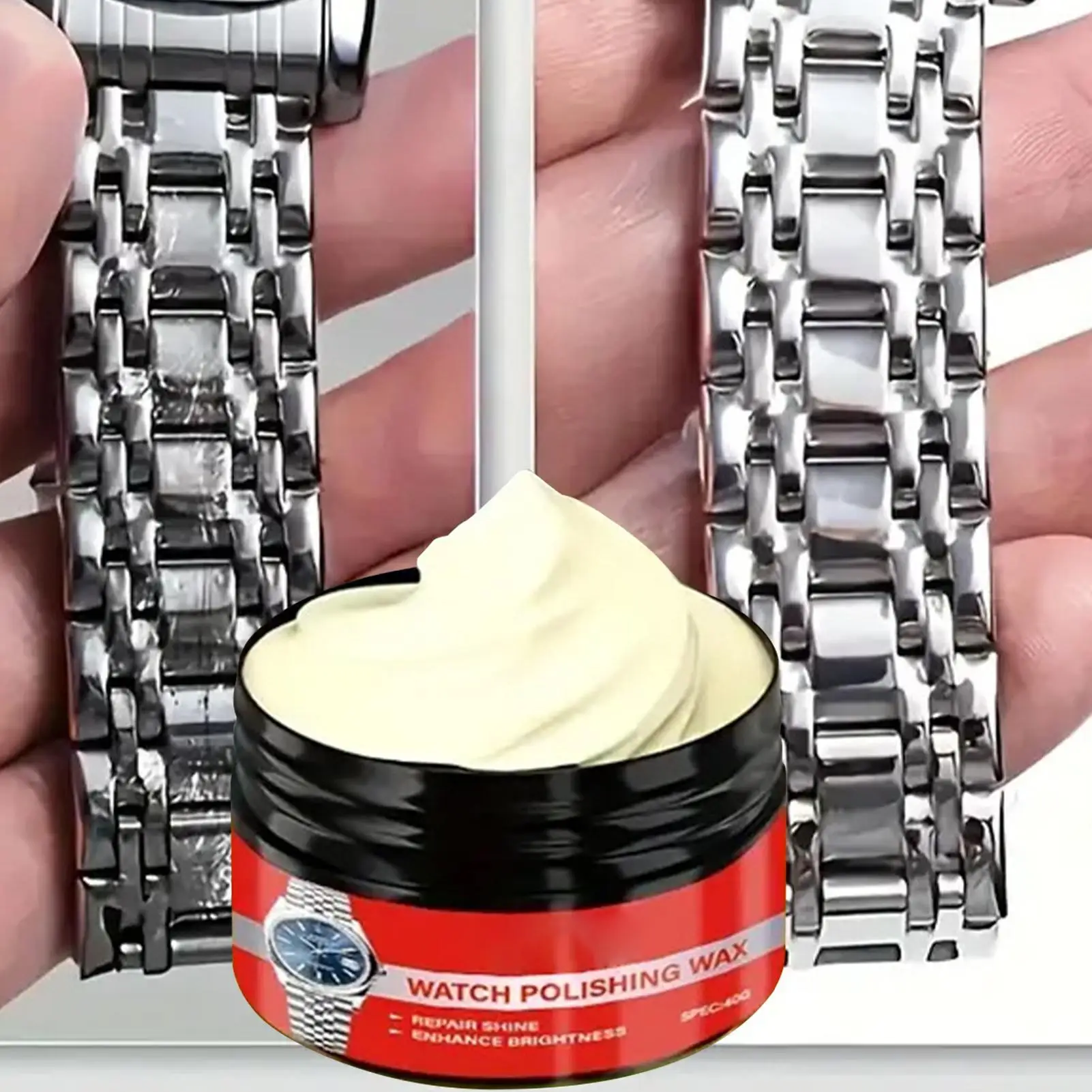 Watch Crystal Polishs Metal Jewelry Repair Tools With Sponge Watch Scratch Polishing Cream For Restores Gloss Glass Brass