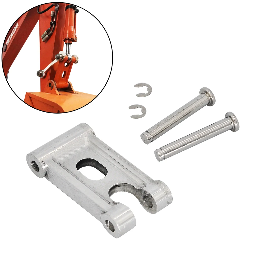 

Excavator Bucket H Frame Full Metal CNC For RC Hydraulic Excavator Support Arm H link Parts