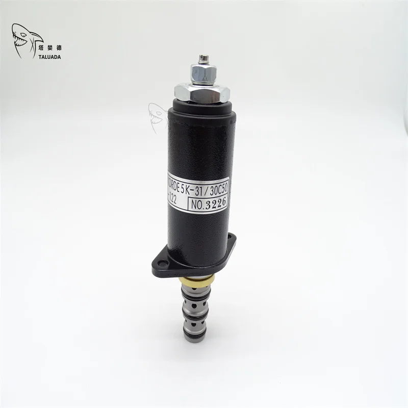Mechanical Excavator Parts Solenoid Valve KDRDE5K-3V30C50-122-T Hydraulic Pump Solenoid Valve KDRDE5K-3V30C50-122-T