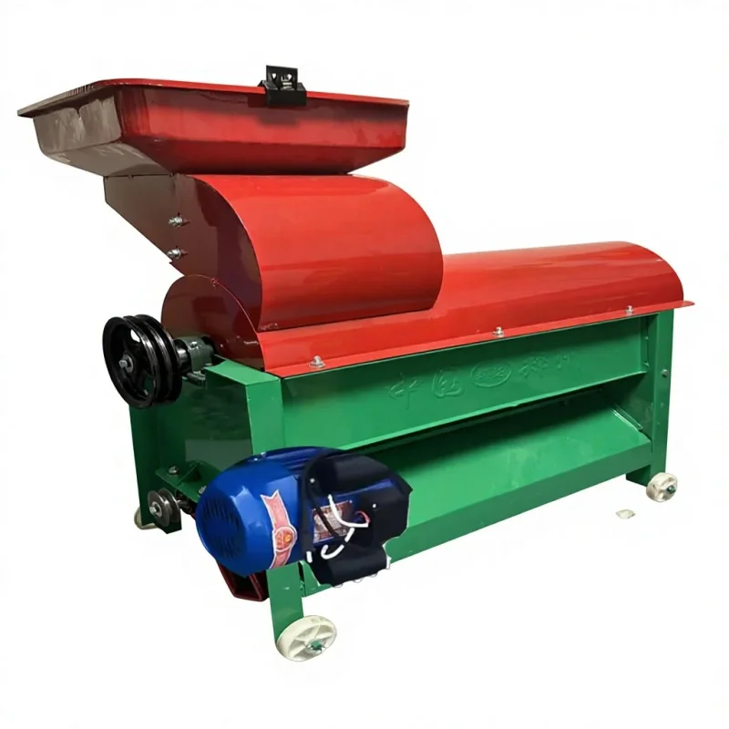 Easy Grain Threshing Machine：Electric thresher for quick home processing