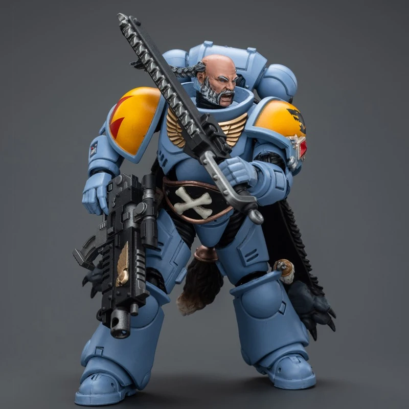 JOYTOY Space Wolves Claw Pack 1/18 Action Figures Warhammer 40K Space Marines Brother Gunnar Torrvald Olaf Logan Ghostwolf Doll