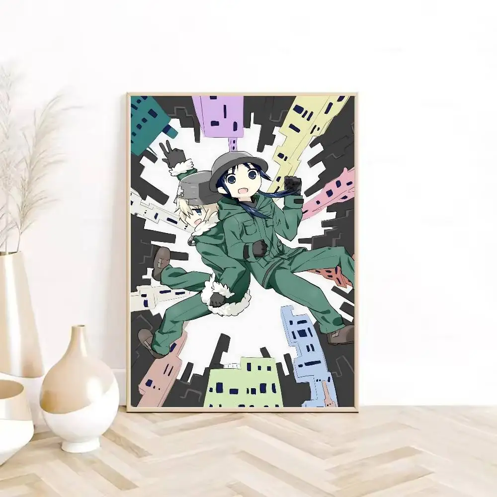 Anime G-Girls Last Tour Poster HD Sticky Wall Waterproof Home Living Room Bedroom Dorm Bar Aesthetic Decoration