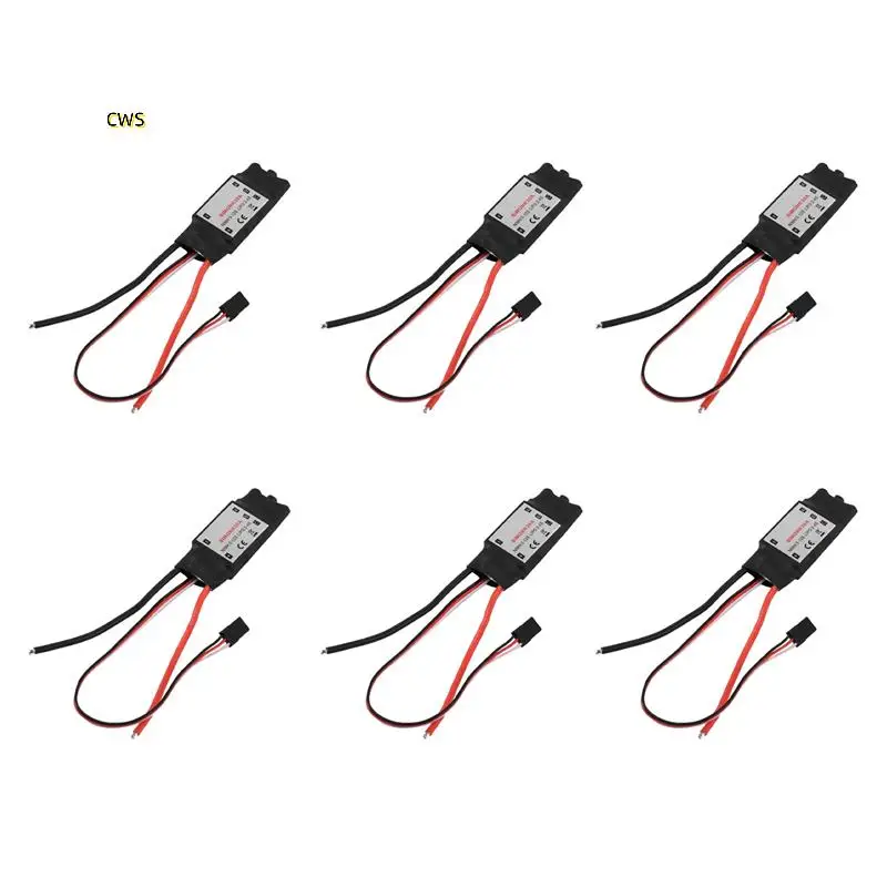 

6X For HP Simonk 30A ESC Brushless Speed Controller BEC 2A For Quadcopter F450 X525