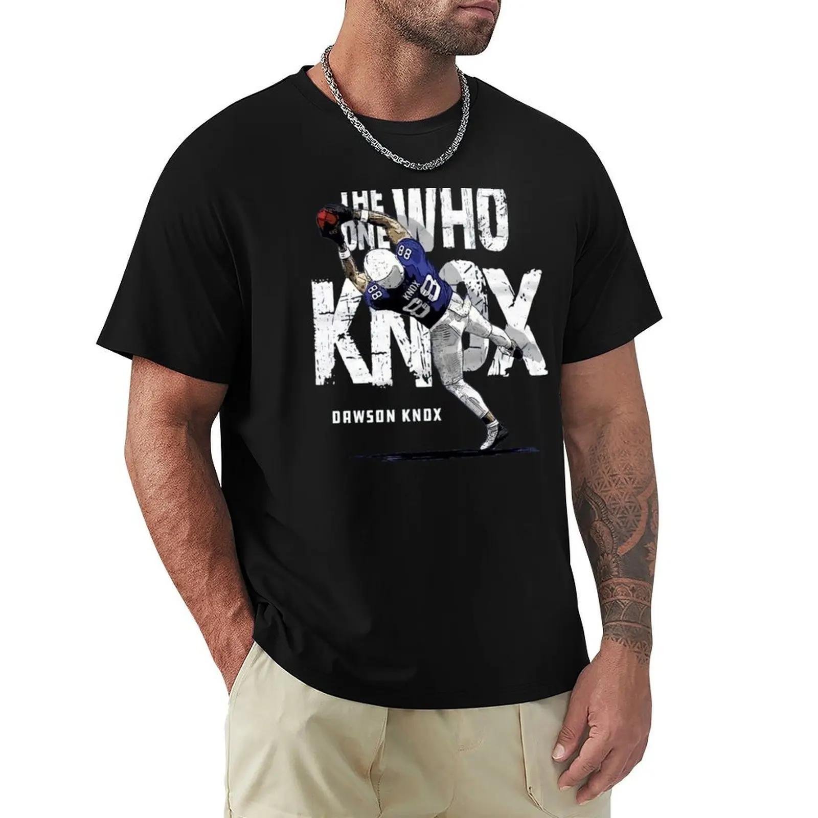 Dawson Knox T-Shirt Anti-Perspiration Workout Top