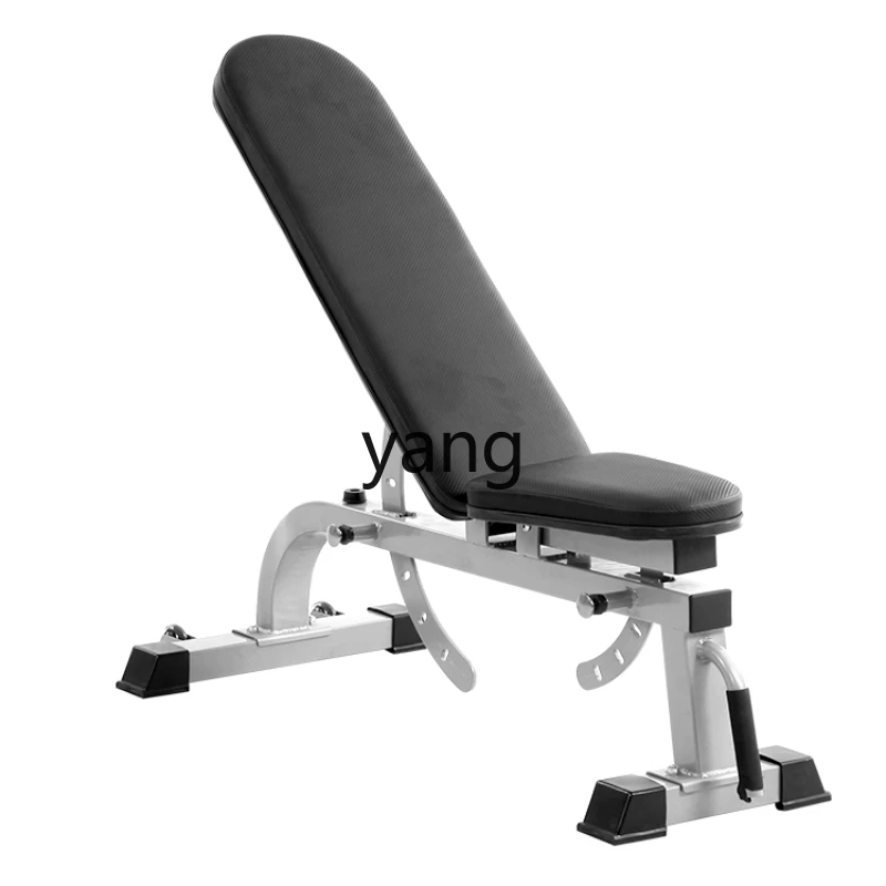 

Yjq Adjustable Press Bench Lower Oblique Fitness Chair Home Fitness Equipment Flyer Chair Multifunctional Dumbbell Stool