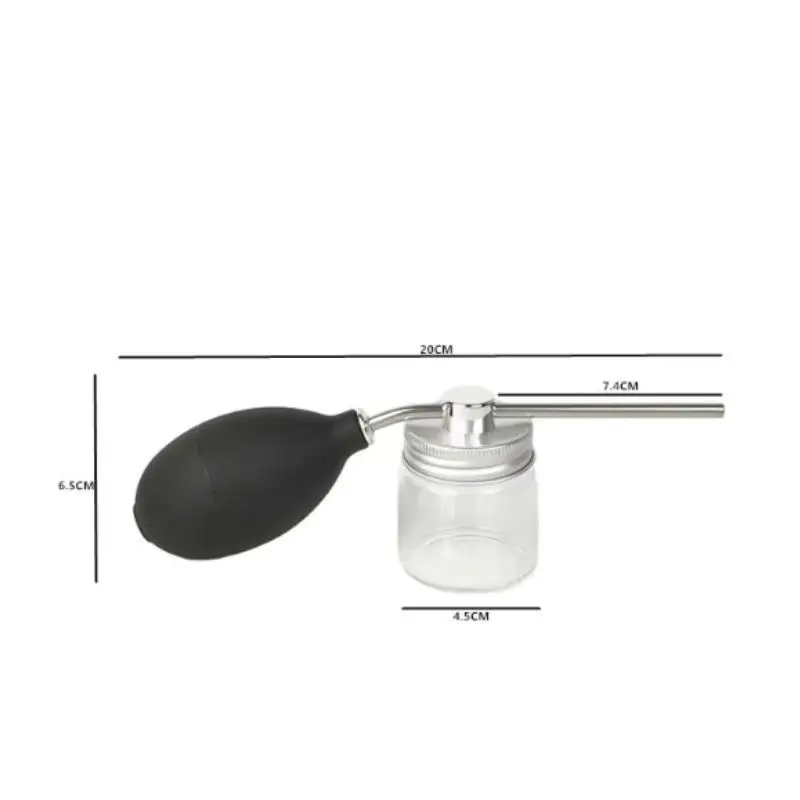 Refillable Hair Root Volumizing Powder Spray Bottle Talcum Powder Blower for Salon Barber Hairdressing Supplies
