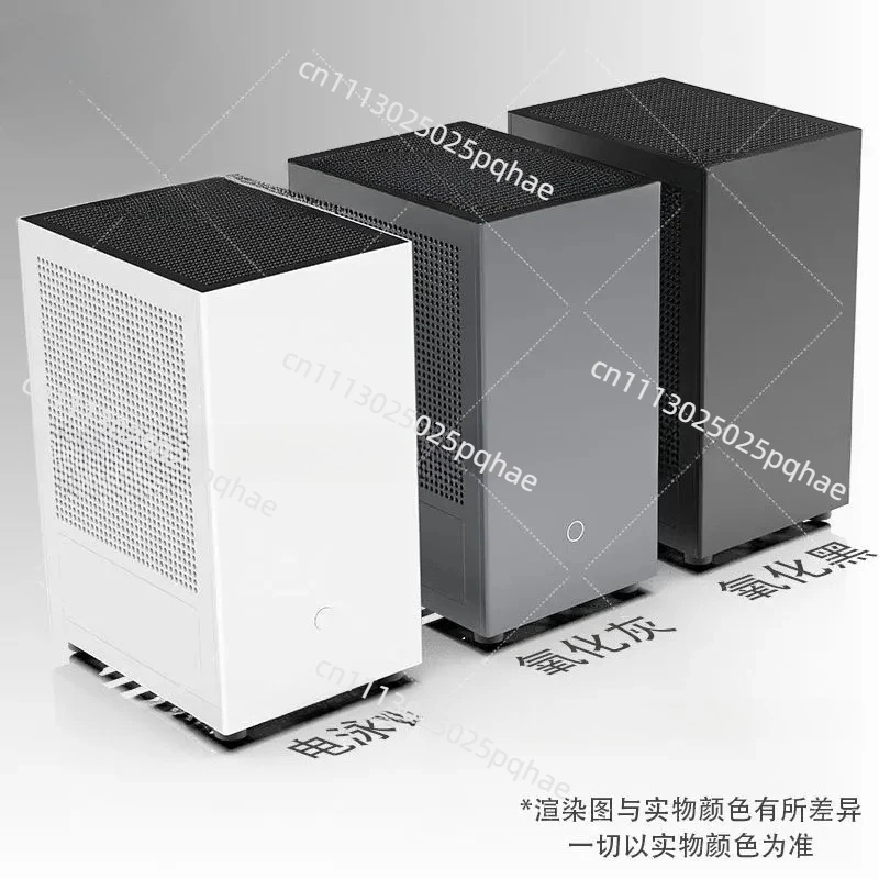 7.9 Liters Lzmod F1-SFX ITX Mini Chassis, SFXL PSU Support Double-sided Inverted Heat Dissipation Hole Custom Display PC Case