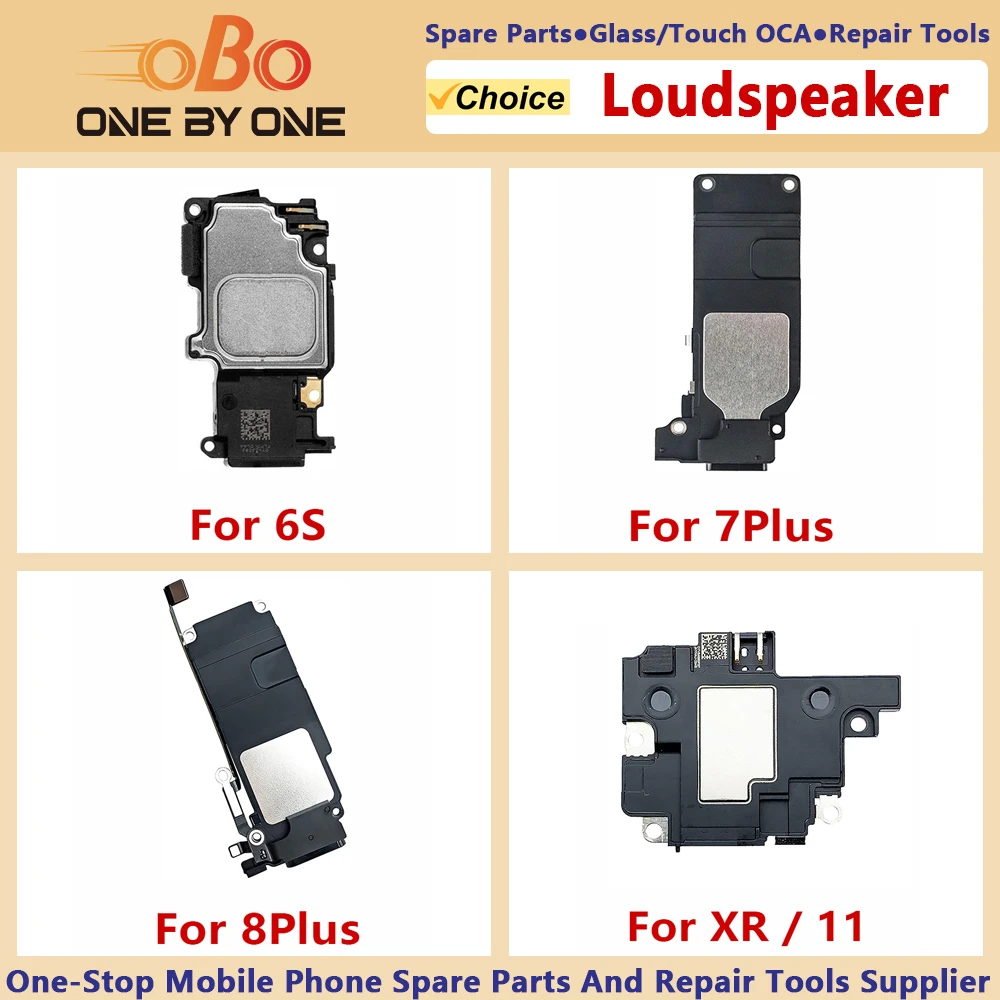 Loudspeaker For iphone 6 7 8 Plus X XS Max XR Bottom Loud Speaker Ringer Buzzer Flex Cable Replacement Parts