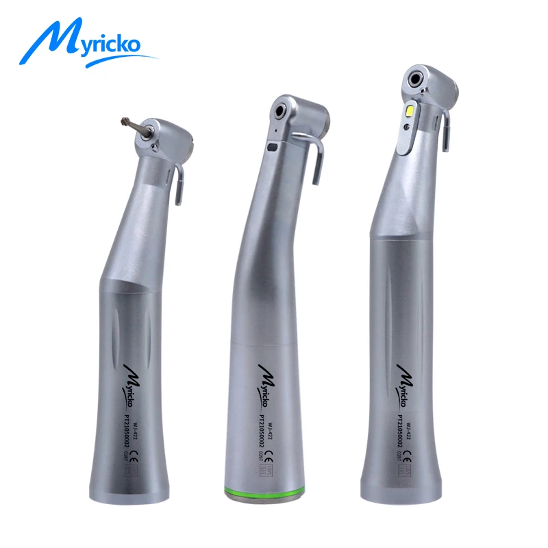 

NSK type Dental 20:1 Implant Reduction Contra Angle LED/Fiber Optic Handpiece Push Button Extemal Irrigation System Low Speed