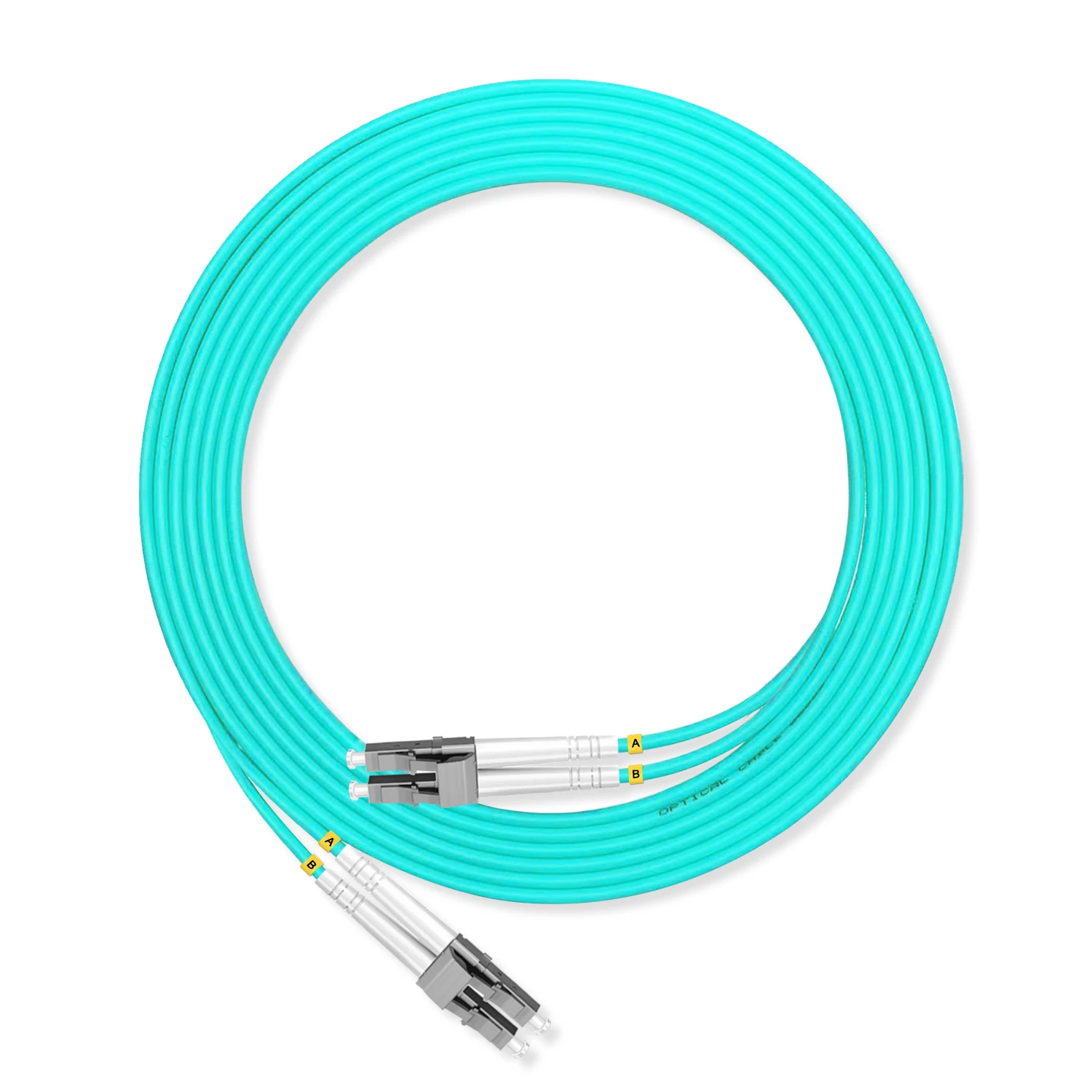 LC UPC OM3 Fiber Optical Patch Jumper 3.0mm Multimode Cable Cord Duplex 1m 3m 5m PVC SM 1310/1550nm FTTH