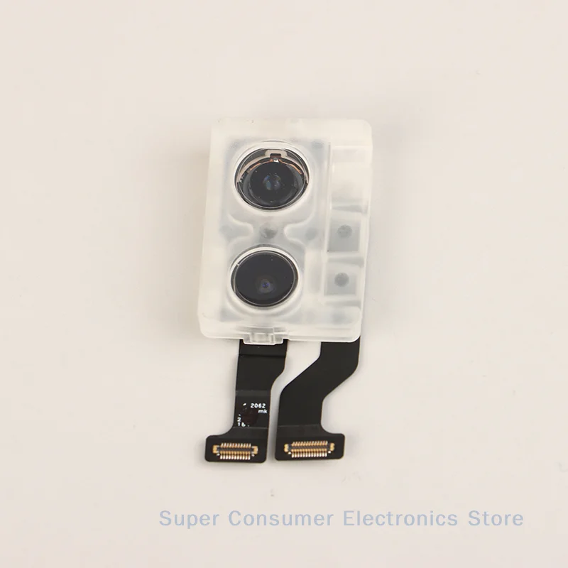 No Repaired Back Rear Camera With Flash Module Sensor Flex Cable For Phone 11 Replacement Parts