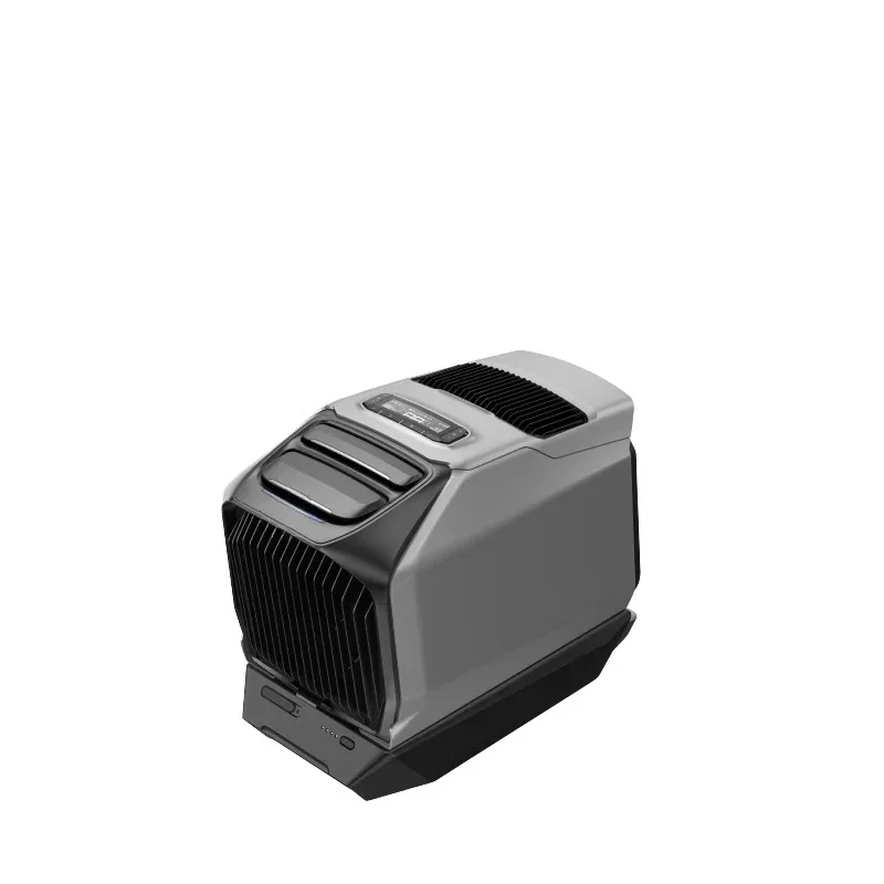 Portable outdoor solar air conditioner large capacity long battery life automotive cooling heating