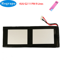 New 7.6V 6000mAh 6970290p Laotop Tablet PC Battery For Kuu G2 Rechargeable Accumulator 11 PIN 9 Wires Plug