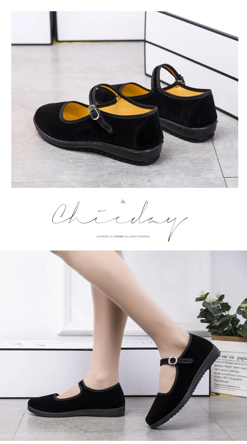 Hotelschuhe - Damen-Arbeitsschuhe, Bequeme und Atmungsaktive Polyurethan-Schuhe mit Weicher Sohle für Frauen – Detail 2