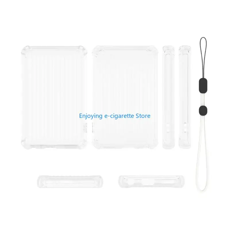 Tragbare Player-Abdeckung mit Eckenschutz, Headset-Anschlussöffnungen, enger Passform und Handgelenkschlaufe für Innioasis – Detail 4