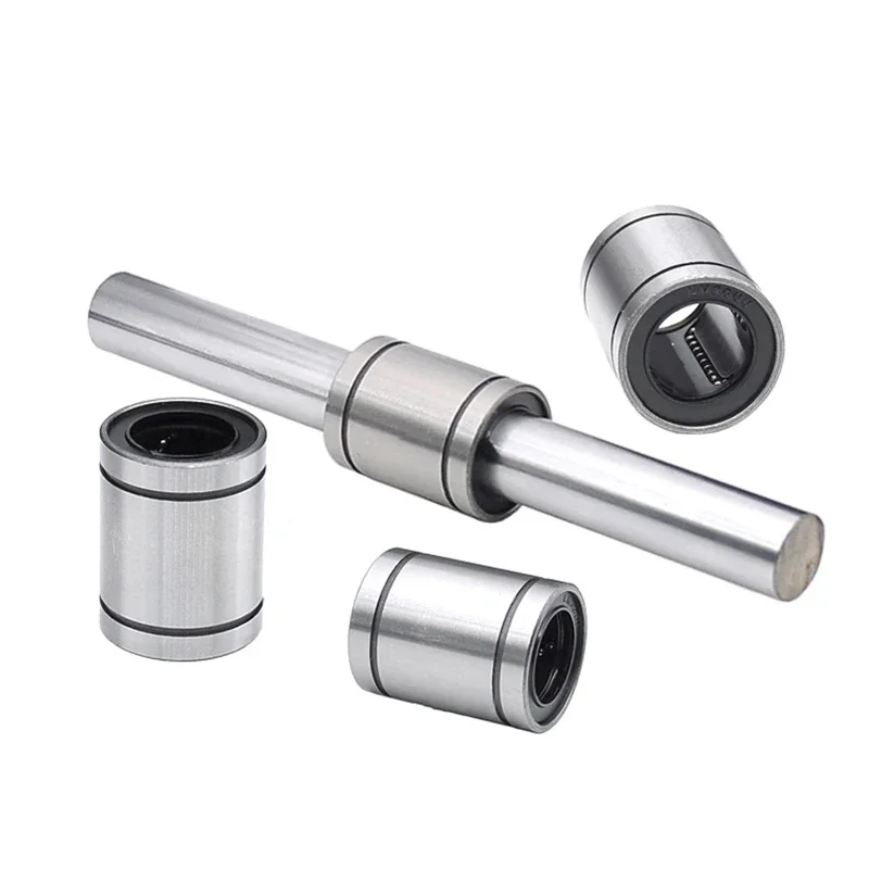 Linear Bearing Bearing Steel LM3 LM4 LM5 LM6 LM8 LM10 LM12 LM13 LM16 LM20 LM25 LM30UU / LUU for Rods Rail Linear Shaft Parts