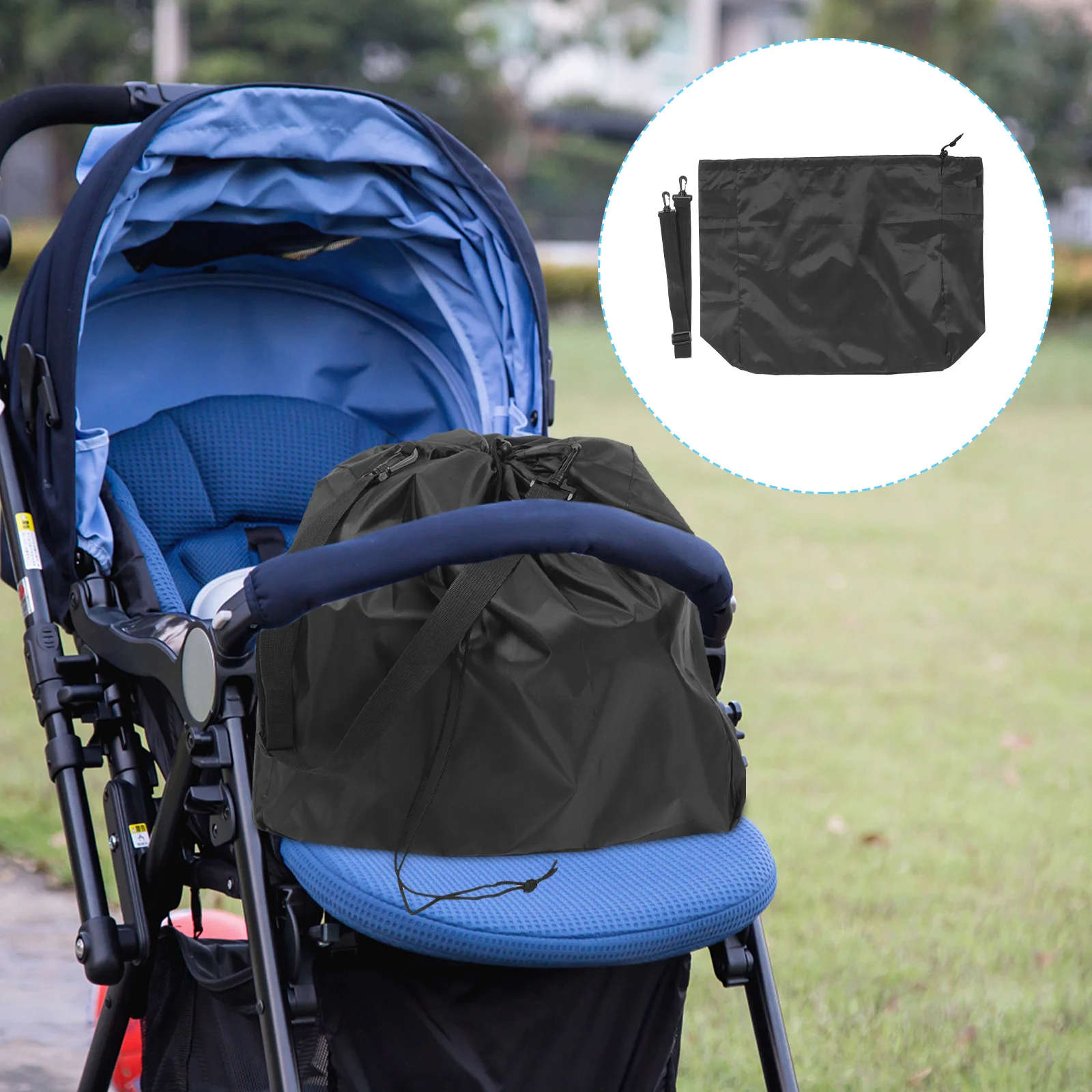 

Stroller Bag Universal Infant Carrier Dustproof Travel Storage Gate Check Bag for Airplane Travel for Babies