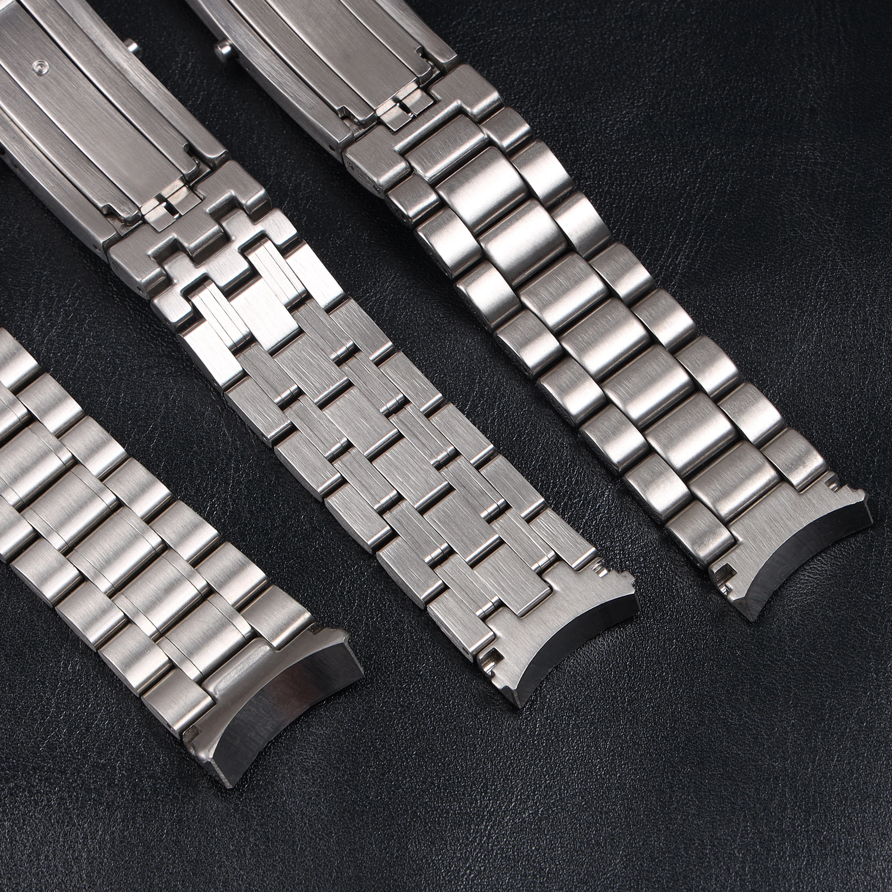 18mm 20mm 22mm Stainless Steel Strap for Omega Seamaster 300 New Speedmaster Planet Ocean Series Watchband Men Bracelet view 5