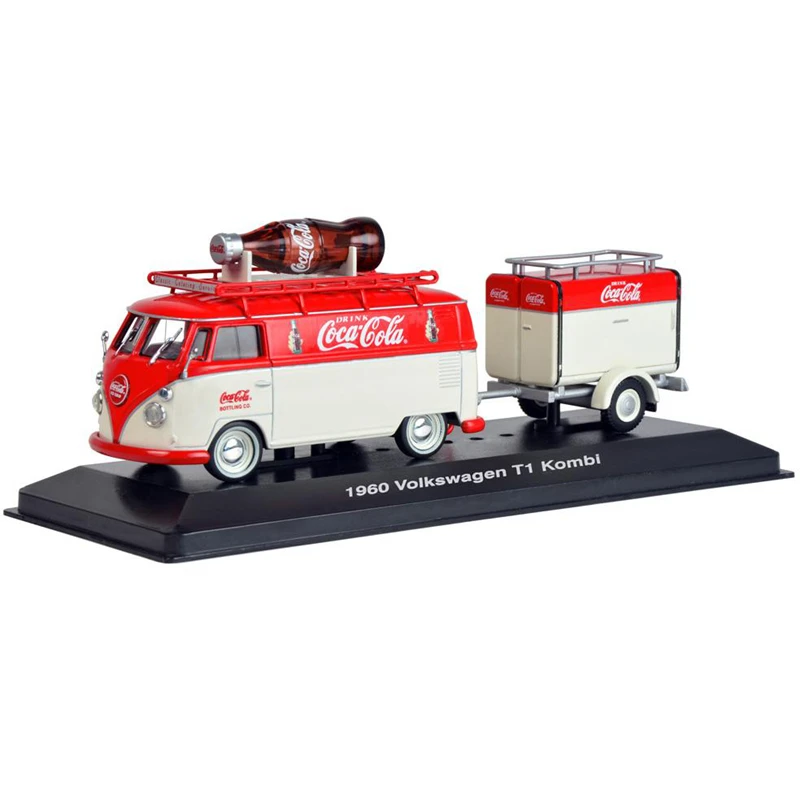 Coca-Cola vintage car model collection daquan Volkswagen Ford model, the official product of world of coca-cola, USA.