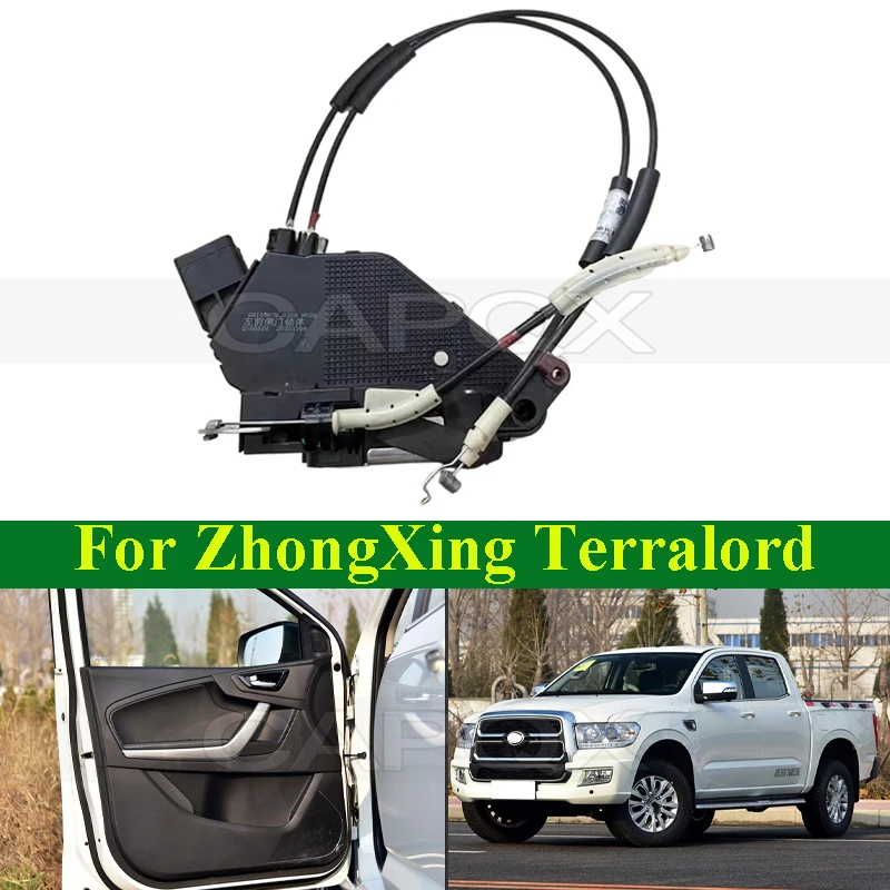 CAPQX Car Door Lock Latch Mechanism Actuator For ZhongXing Terralord Door Lock Central Control Motor