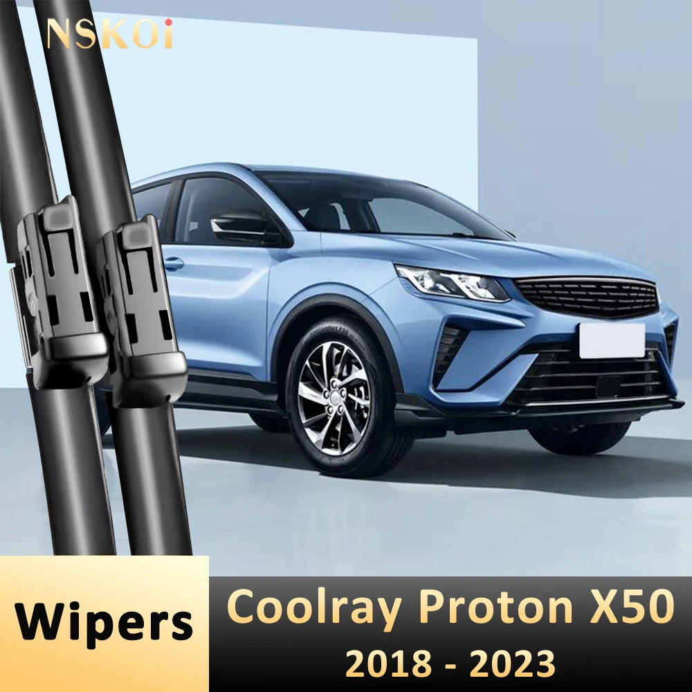 

Front Wiper Blades For Geely Coolray Proton X50 2018 2019 2020 2021 2022 2023 Windscreen Windshield Window Washer