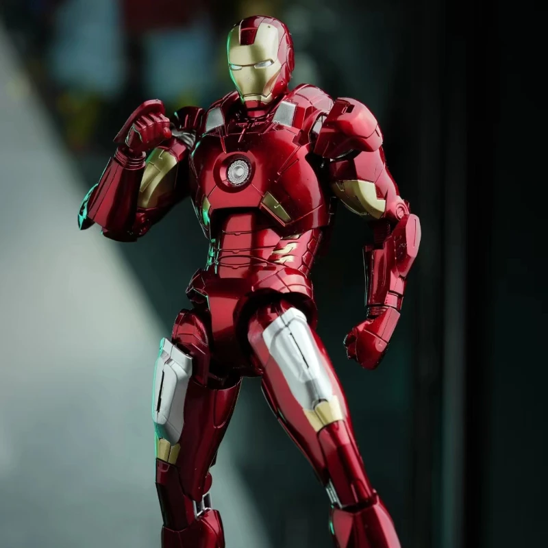 

Официальная настоящая слепая коробка серии Marvel Infinite Legend, военная машина Патриот Железный человек Mk85, собранная слепая коробка, игрушка ручной работы в подарок