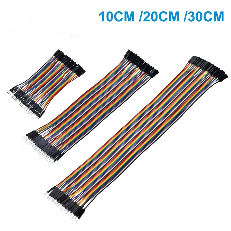 40PIN Cable Dupont Line 10cm 20cm 30cm Male to Male Female to Female Male to FeMale Jumper Dupont Wire Cable For PCB DIY KIT