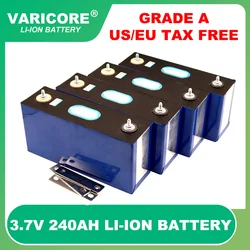 3.7v 240Ah Lithium battery Large single Power Cell for 3s 12v 24v 36v Electric vehicle Off-grid Solar Wind Grade A Tax Free