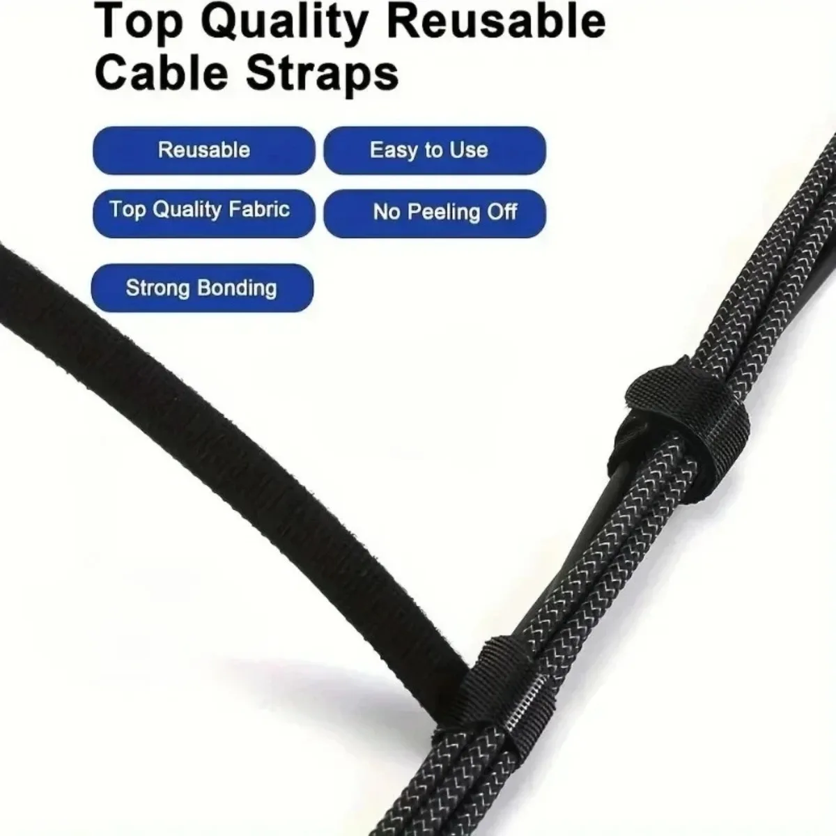 50PCS Cable Organizer Cable Management Cable Winder Tape Protector Wire Ties Uses For Phone Accessories